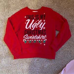 Red Ugly Christmas Sweatshirt